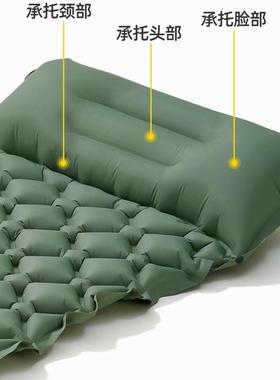 加厂家新款厚户外充气垫子人脚踩防潮垫tp单u尼可拼接充KVC龙气垫