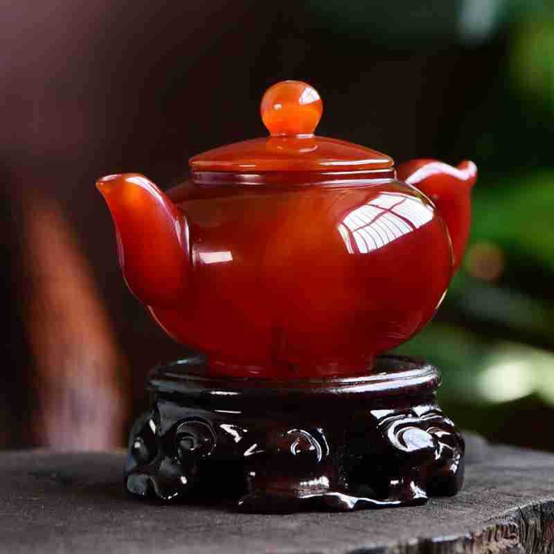 红玛瑙茶壶