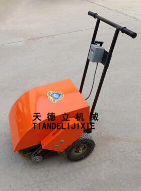 除830V手电动锈机房NVM顶钢板翻新除锈器型材锈迹钢丝推刷打磨机