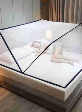 2025网红蚊帐包免装安蒙古折叠学生帐上铺下单人床LUN蚊帐