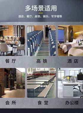 白云洁AF81610酒店移餐车欧式塑料小吃HID茶清水车三层推车置物动