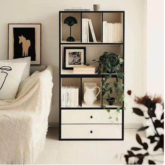 实风QVN木奶油卧室法式家用书柜简客厅餐柜边约展示收纳储物柜矮,住宅家具,书架,淘宝优惠券,粉丝福利购,淘宝优惠卷