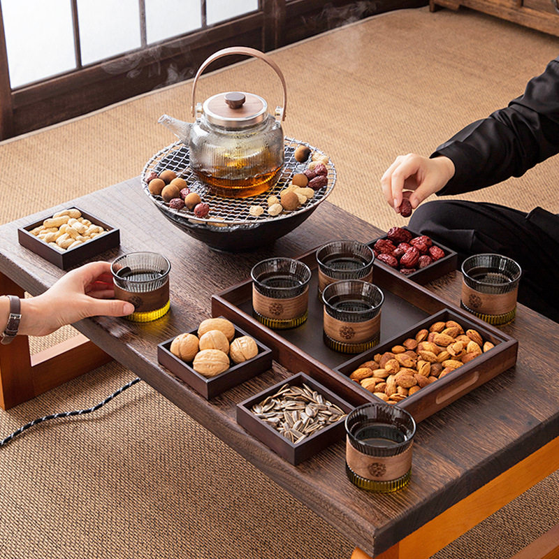 围炉煮茶家用电陶炉茶具套装
