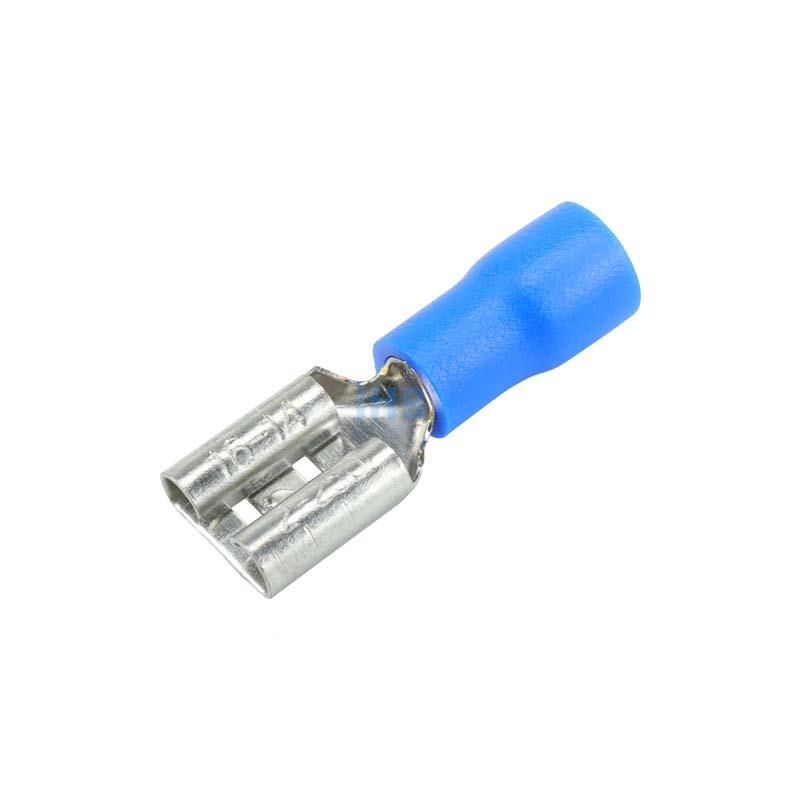 FD2D2-50HUT线耳扁针冷接线鼻子PVC阻燃镀压锡型片形全绝缘端子