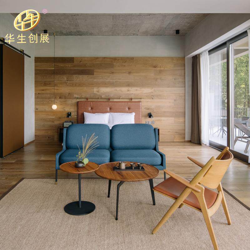 高档房民宿酒店具HS13083家厂家直供来酒图打样酒店客家具店床箱