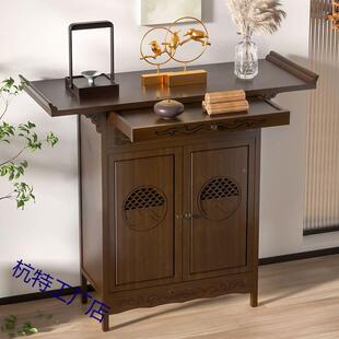 中玄关桌子超式代窄条案客厅ZIS供桌条门厅现端景几台家用靠墙神