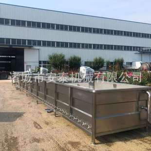 全自動蔬菜瓜果水浴清洗機 清洗機 大蔥噴淋式 山野菜鼓泡清洗線
