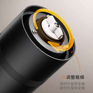 自动咖啡压粉器 工厂现货电动咖啡磨豆机研磨器可拆卸充电款