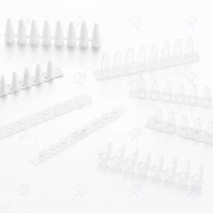 现货 125支 0.1ml PCR 8联排管 Virya 包10包 透明管 孔型平盖 箱