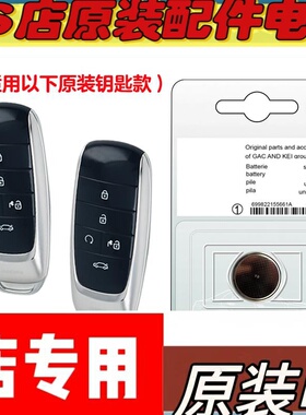 4S原厂 适用2023款 埃安昊铂HYPER SSR汽车钥匙遥控器电池电子