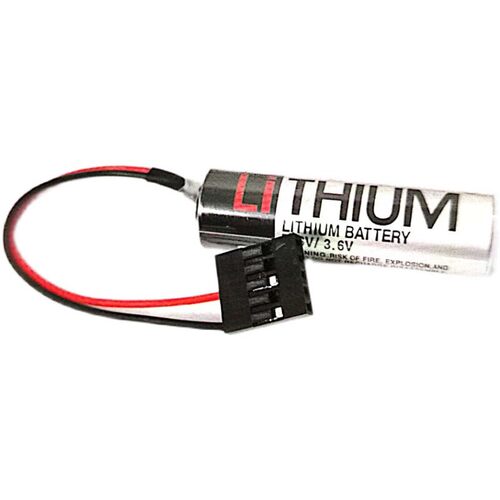 全新电池JAE插头5孔2线ER6V 3.6V 工控电池 ER6VC3N