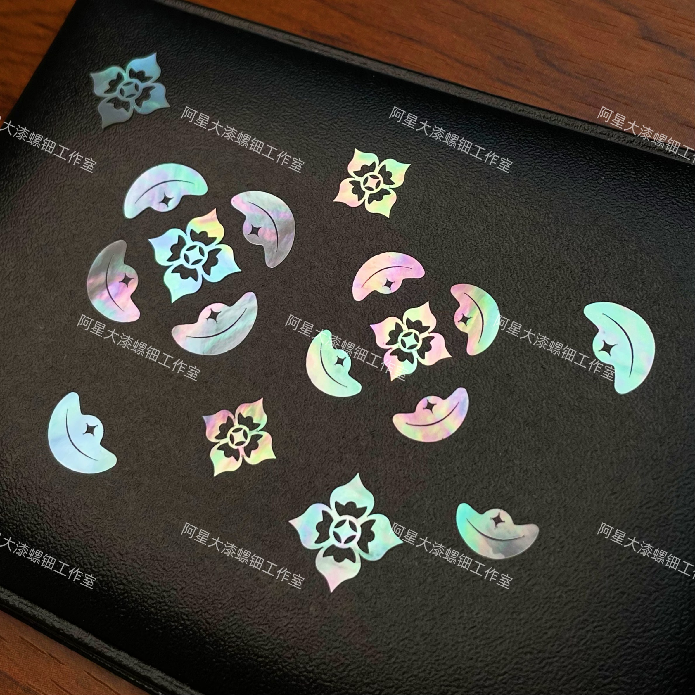 元宝花螺钿片白蝶贝壳珍珠