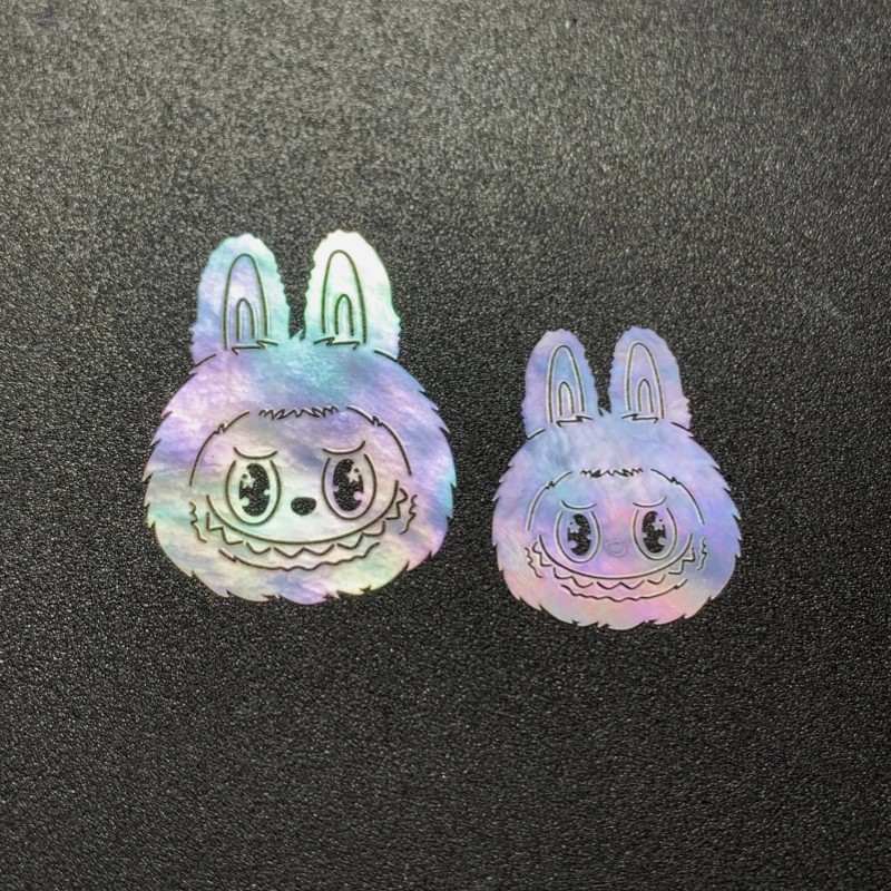 拉布布泡泡玛特大漆漆器