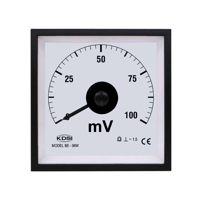 指针直流电压表BE-96W DC100mV 船用电压测量表头