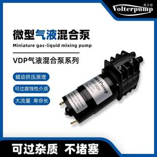 微型蠕动泵12v大吸力气泵液体增压泵小型水泵实验室用软管蠕动泵