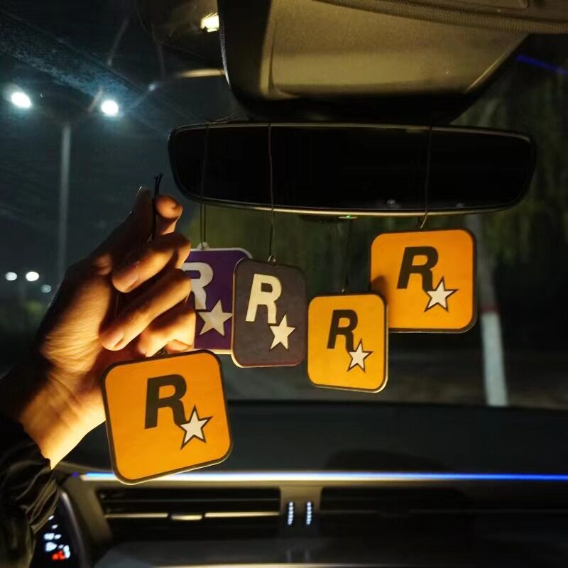 R星汽车香片挂件清新空气留香