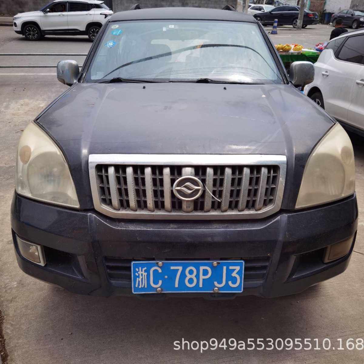 适用于黑豹02黑豹皮卡晴雨挡 不锈钢雨眉 装饰改装遮雨档