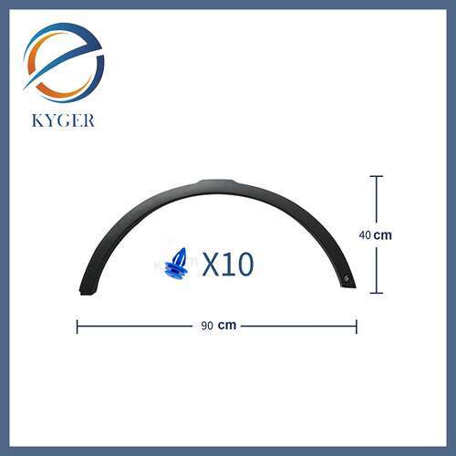 适用于路虎极光RRE右前轮眉 LR036051 KYGER高品质汽车配件