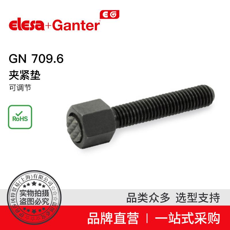 Elesa Ganter伊莉莎冈特 GN 709.6 夹紧垫 可调节