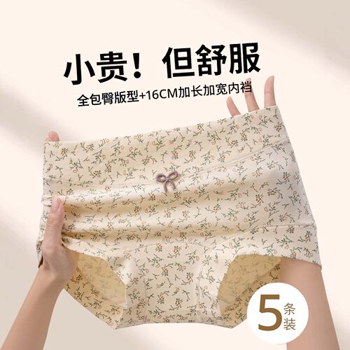 纯棉内裤女士2026新款a类抗菌