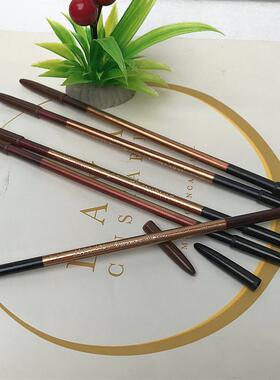 包邮老牌经典国货JIALIN佳琳超细双头双色眉笔眼线笔 黑+棕