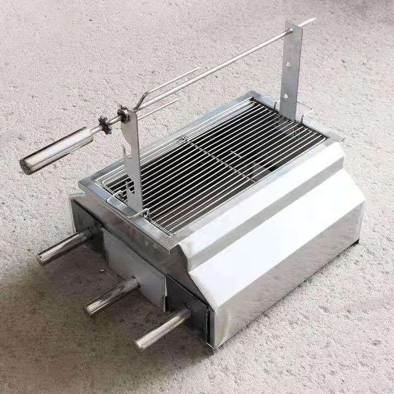 无烟炭烤羊腿炉家用台式室内小型烧烤炉户外商用摆摊烤串炉烧烤架