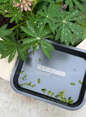 潮nbhd新款磨砂金属收纳盘ins简约复古客厅置物首饰收纳托盘定制