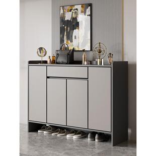 2025全铝合金家庭入口鞋柜新型大容量户外庭院墙储物柜防水防晒