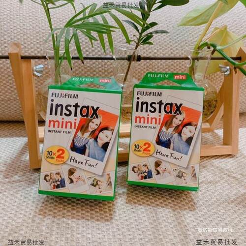 现货富士拍立得相纸instax mini白边3寸12/11/9/8/7/25/70/90底片