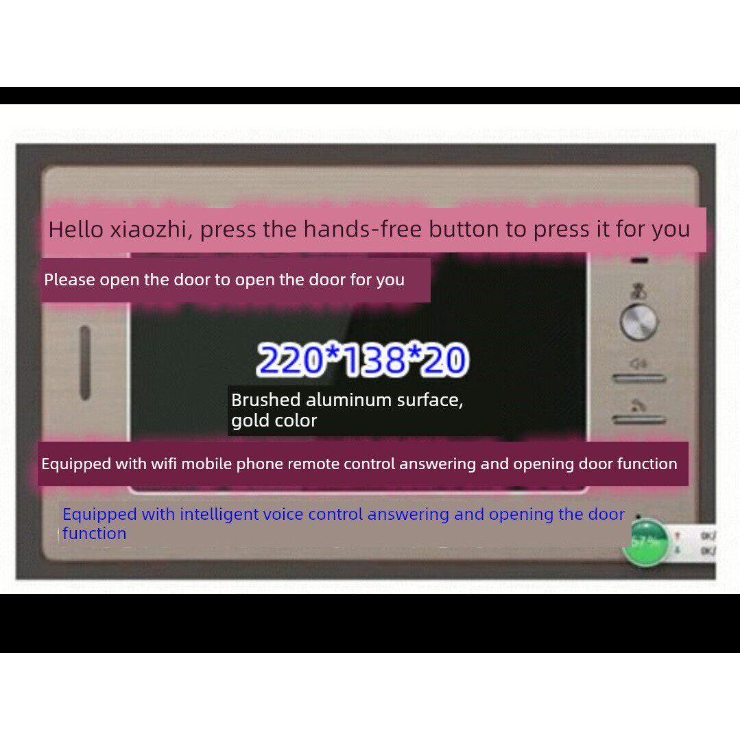 楼宇对讲彩色可视室内机门铃LJ-870/2170系列全新