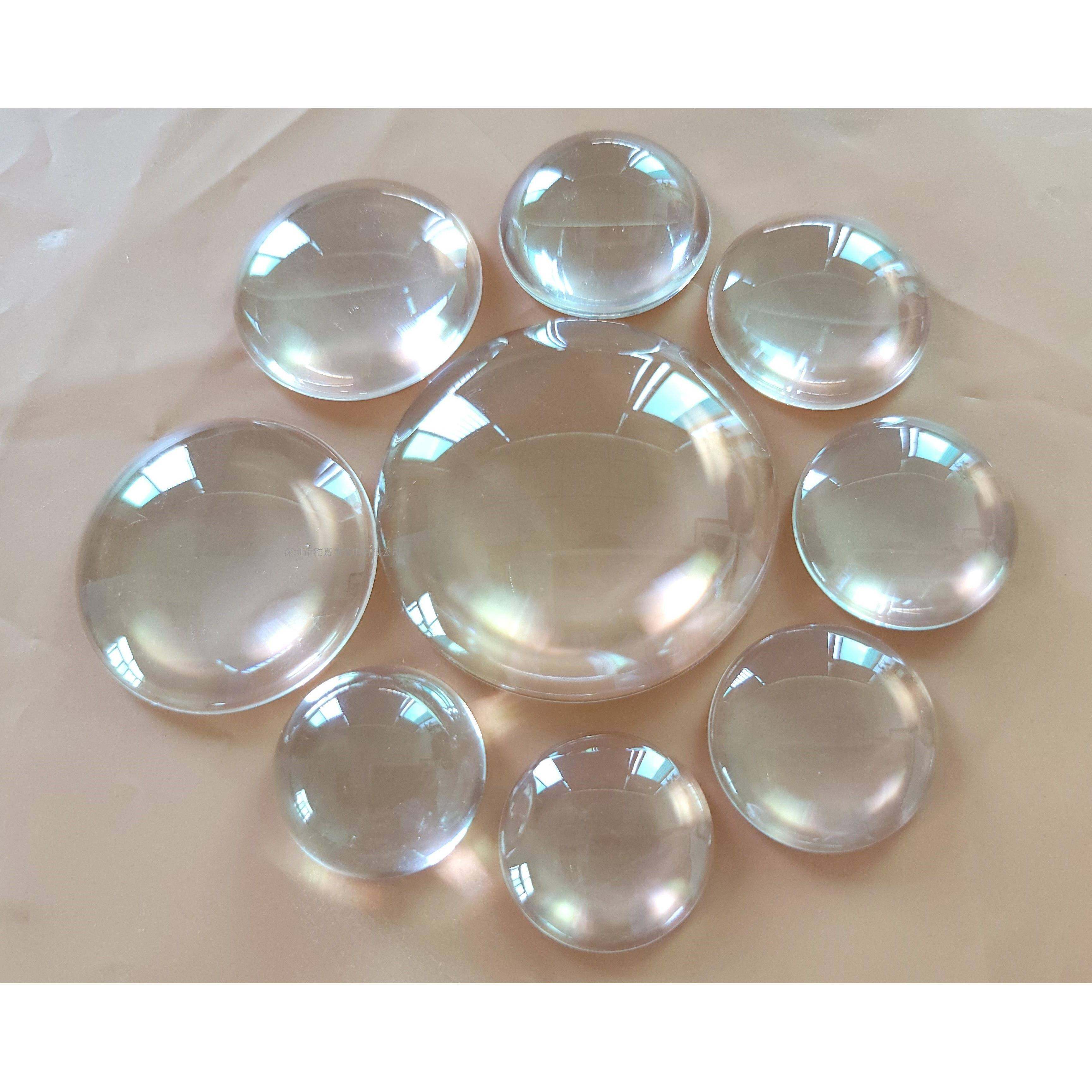 无边Φ22MM至51MM可选平凸镜片 光学玻璃凸透镜 可调焦聚光LED透,电子元器件市场,LED透镜,淘宝优惠券,粉丝福利购,淘宝优惠卷