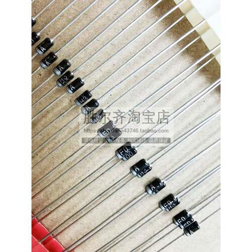 FAIRCHILD原装FDH300A.TR H300A 低泄漏二极管DO35黑籽200mA 125V