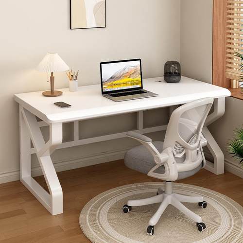 书桌学生家用儿童学习桌办公桌卧室斜坡实木电脑桌台式简易办公桌