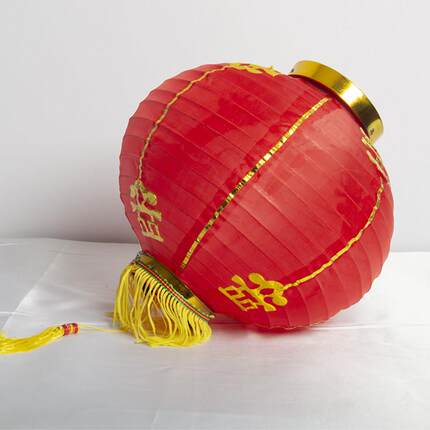 户外串装饰灯笼Led灯防水和防晒可折叠小灯笼挂在树上猜灯谜语灯