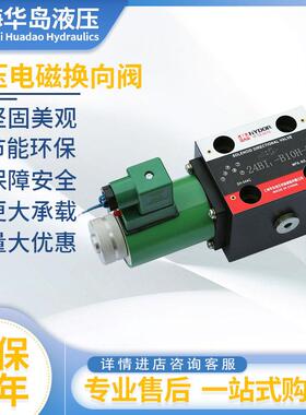 上海华岛液压电磁阀24BI-B10H-T 22D2-63B E2-25B D2-10B 24 220V