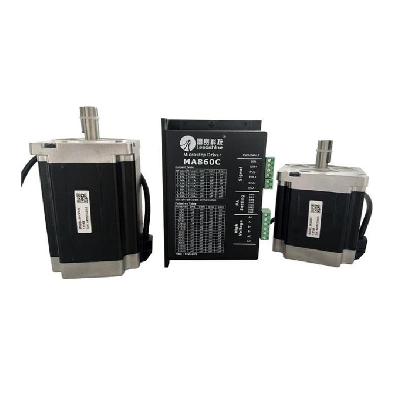 雷赛86开 环步进马达马达套装驱动器大扭矩MA860C 86CM85 120 80