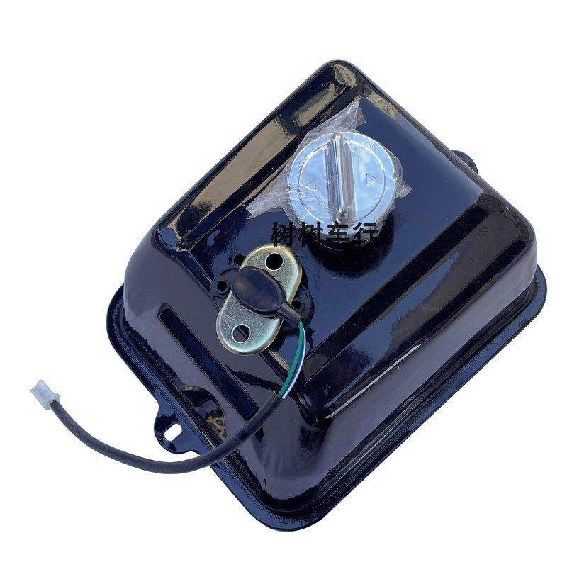 ATV自制四轮越野摩托车配件 大牛沙滩车铁油箱油箱盖带油表浮子