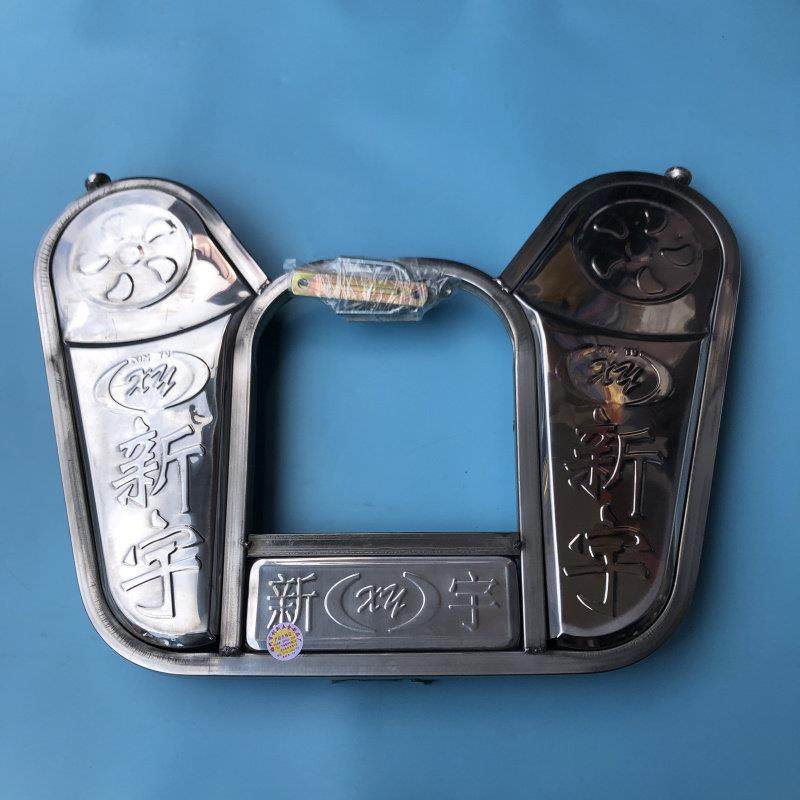 新宇牌摩托车保险杠跨骑车男装车蝴蝶型置物箱加厚CG125GN125通用