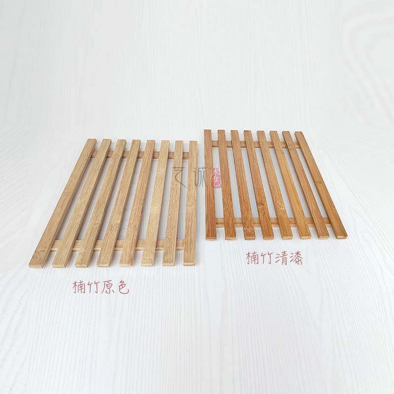 面包中岛柜边柜垫板竹木长方型托盘烘焙软装格栅糕点甜点展示架子