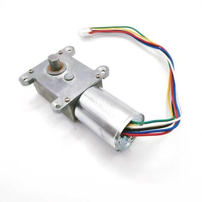 BL2838无刷涡轮涡杆减速电机DC12V 20转内置驱动 PWM调速可正反转