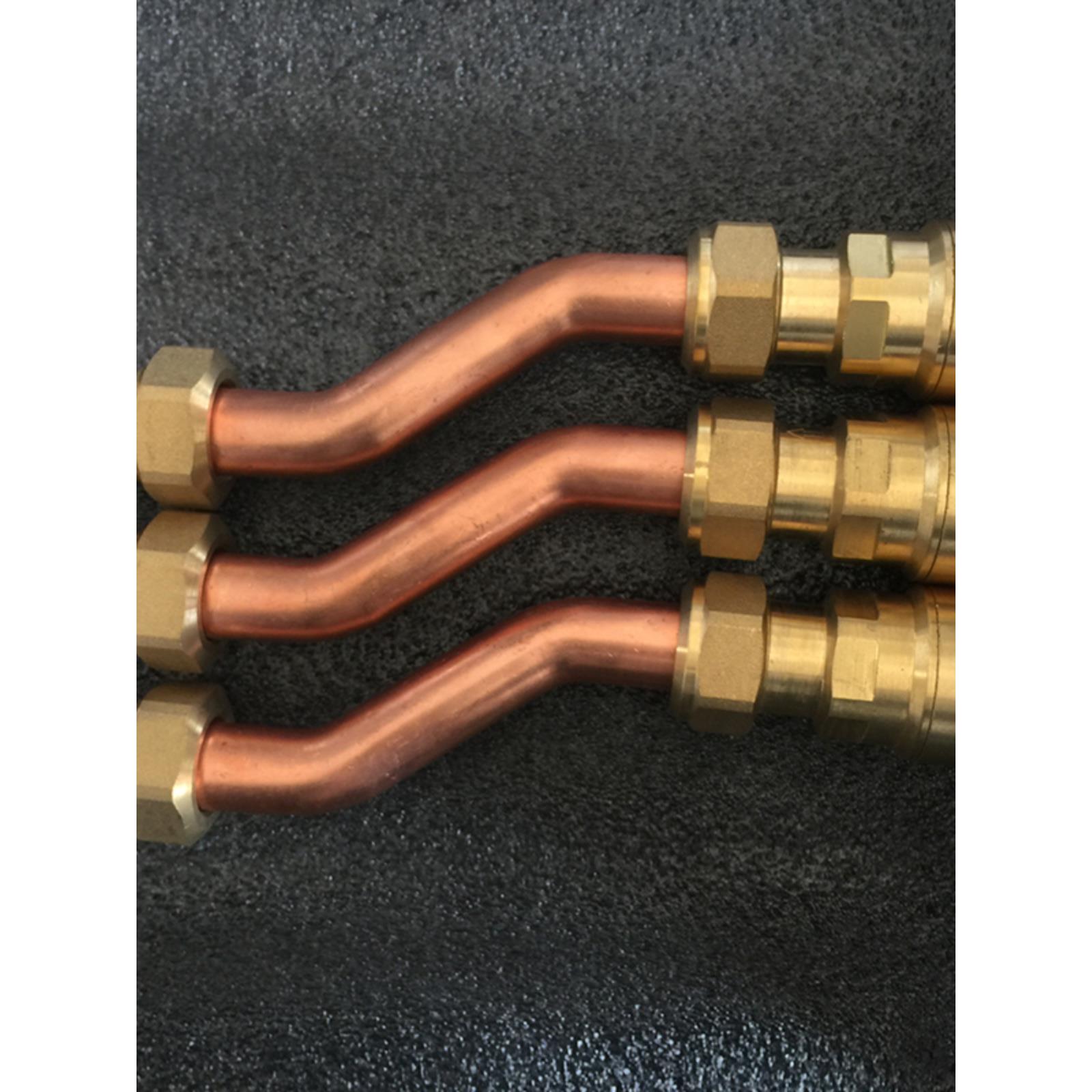 地热地暖分水器水力平衡压差旁通阀分集水器末端连接尾件配件