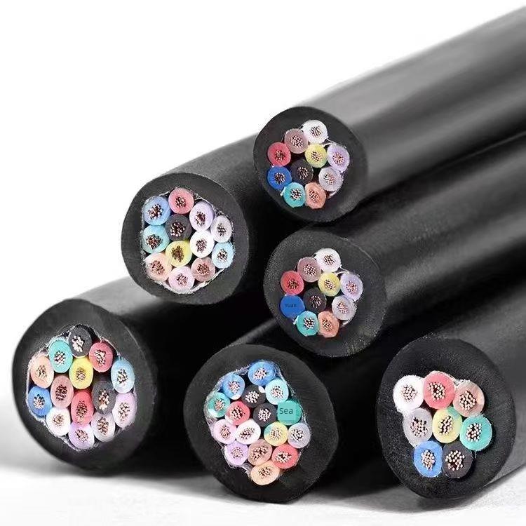 国标RVV多芯控制缆2345678 10-16芯信号线0.3 0.5 0.75 1 1.5平方