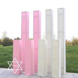 包邮定制婚庆道具桁架套弹力布婚礼舞台背景架子桌椅套会议桌椅套