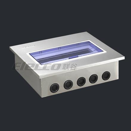 联谷直供不锈钢配电箱 PZ30照明箱15回路 DZ47空开关箱 防护箱15#