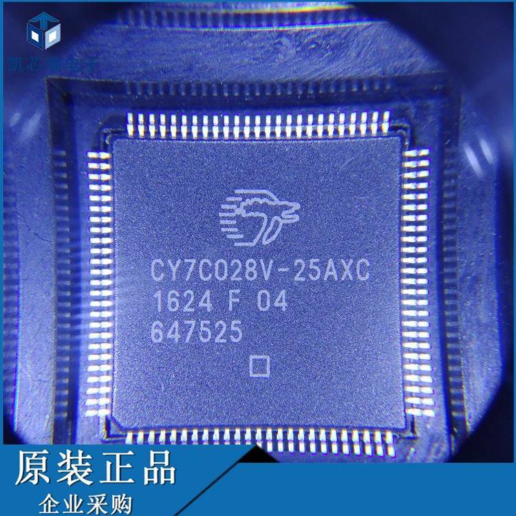 CY7C028V-25AXC【IC SRAM 1MBIT 25NS 100TQFP】拍前咨询