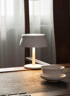 热销灯后现代复古属金装饰台意8046创酒吧台灯卧室床头氛围小夜灯