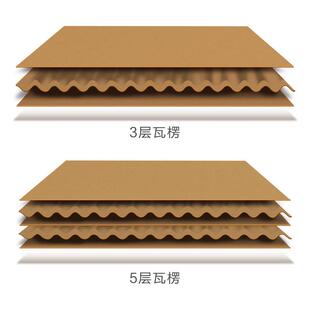 12号高纸子 包箱邮快递纸三盒电商UIF物流打包用小箱子层五半层1