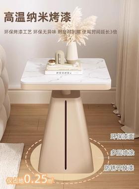 2XJY-119025轻奢岩酒店宾板客厅形茶几方现代简约创意边几床头小
