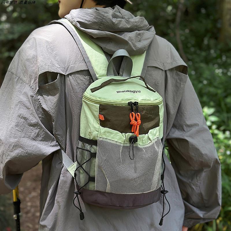 旅行包小型轻便户外登山包运动双