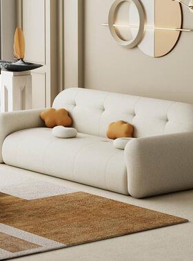 MUMA |丹麦设计|北欧简约科技布沙发小户型双人三人客厅沙发简易